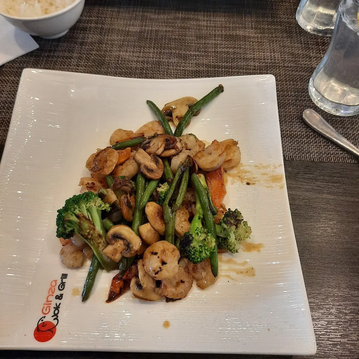 Shrimps Mit Gemüse