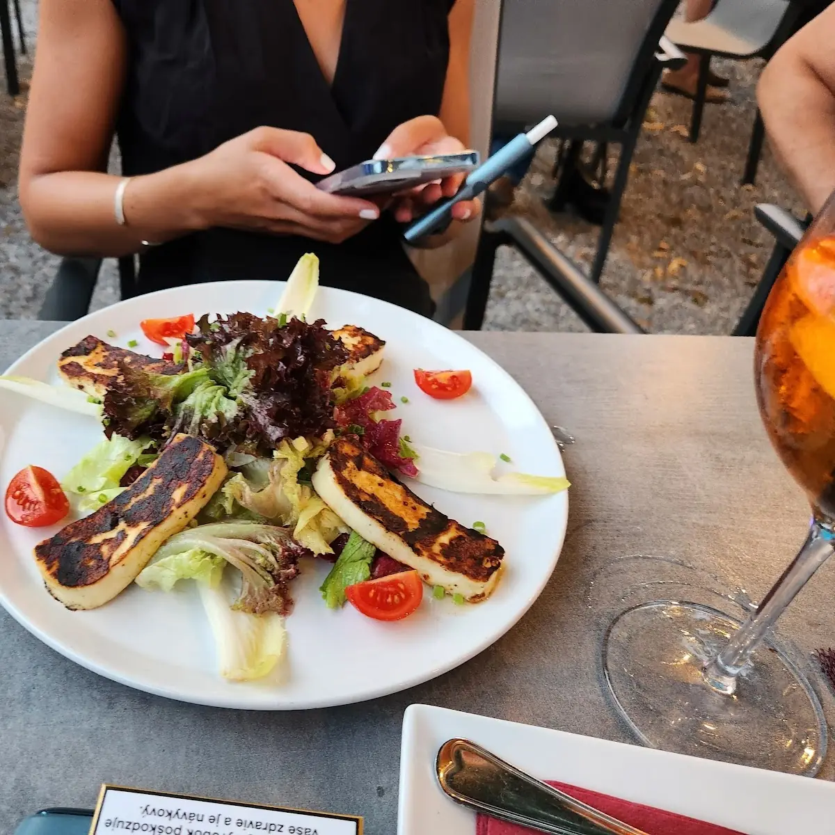 Gegrillter Haloumi