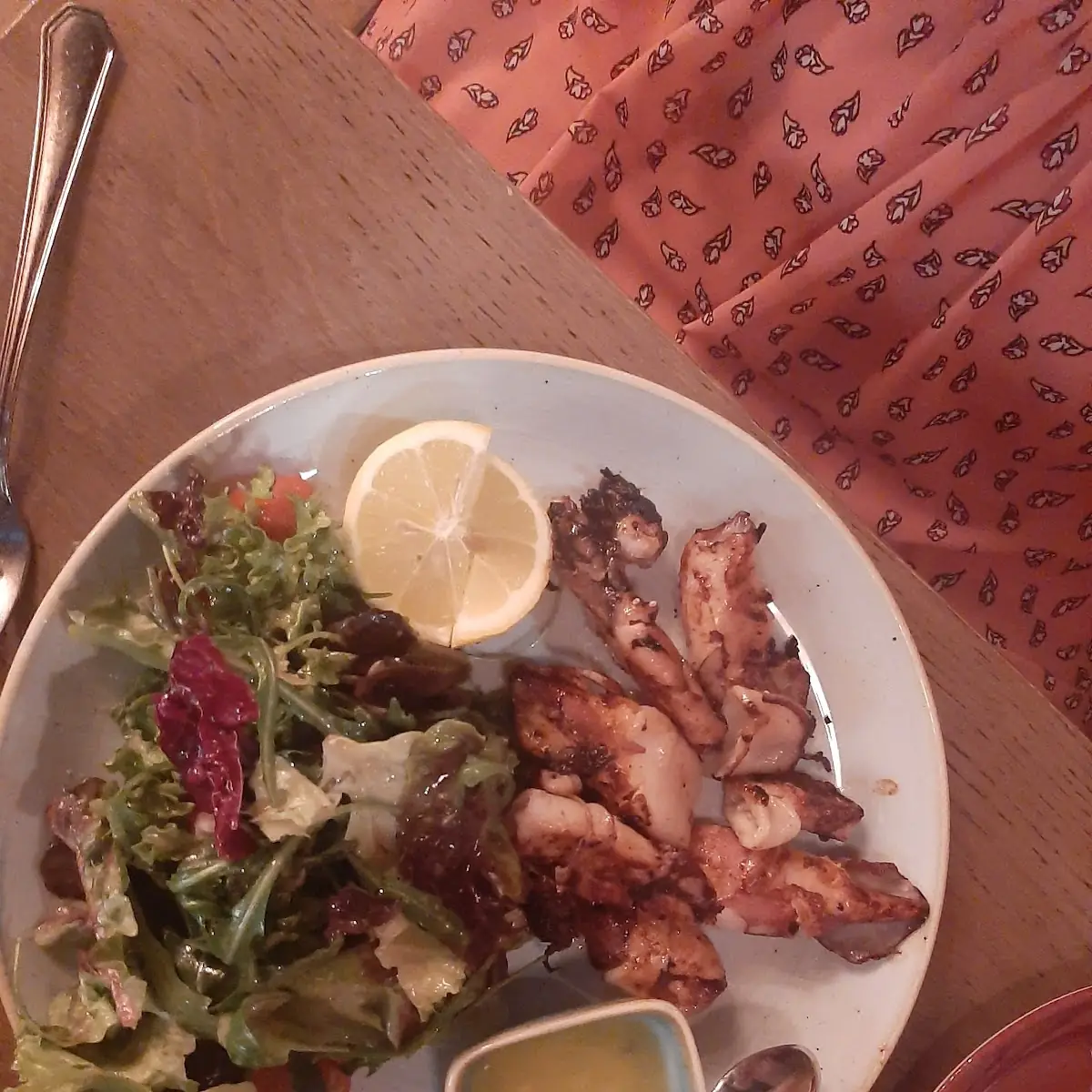 Gegrillte Calamari