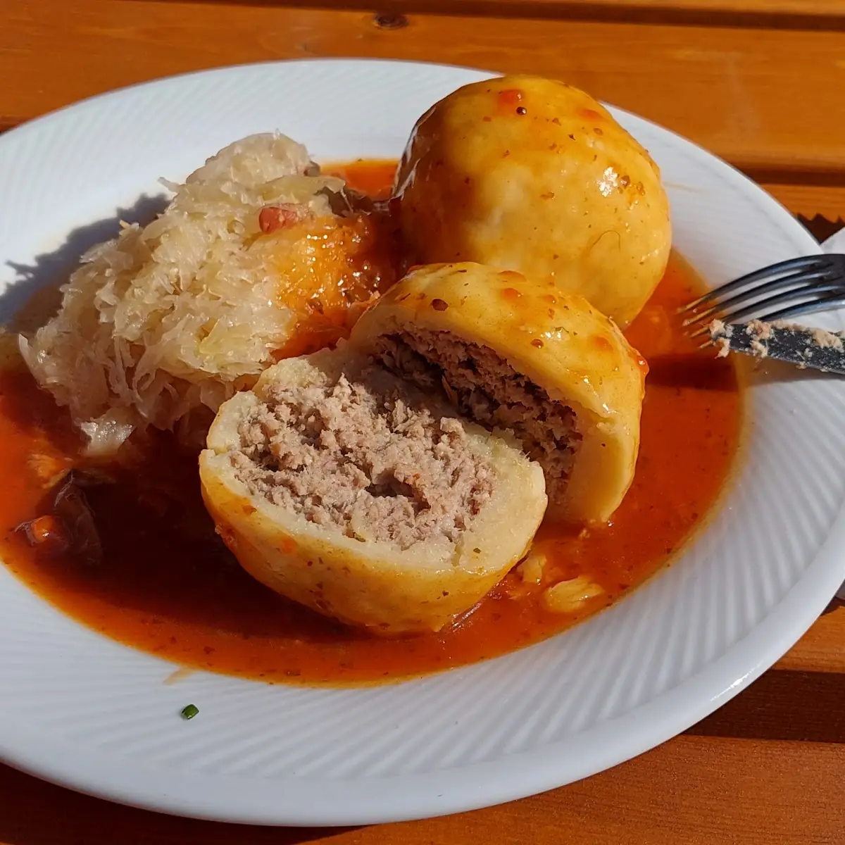 Hascheeknödel Gross Und Schmackig