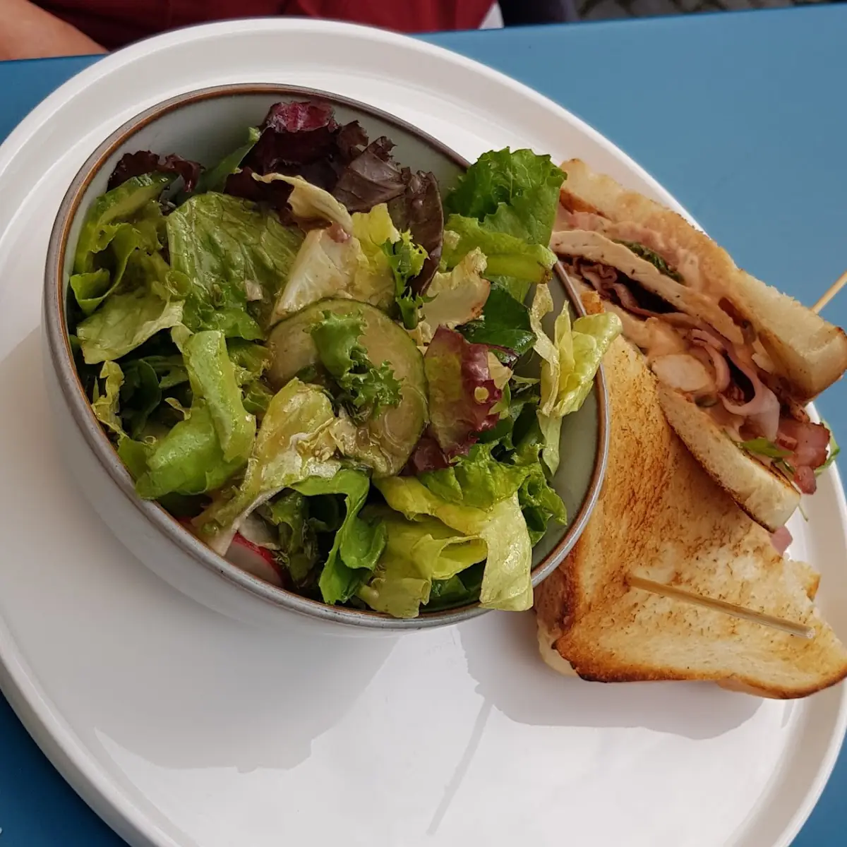 Puten Sandwich Salate