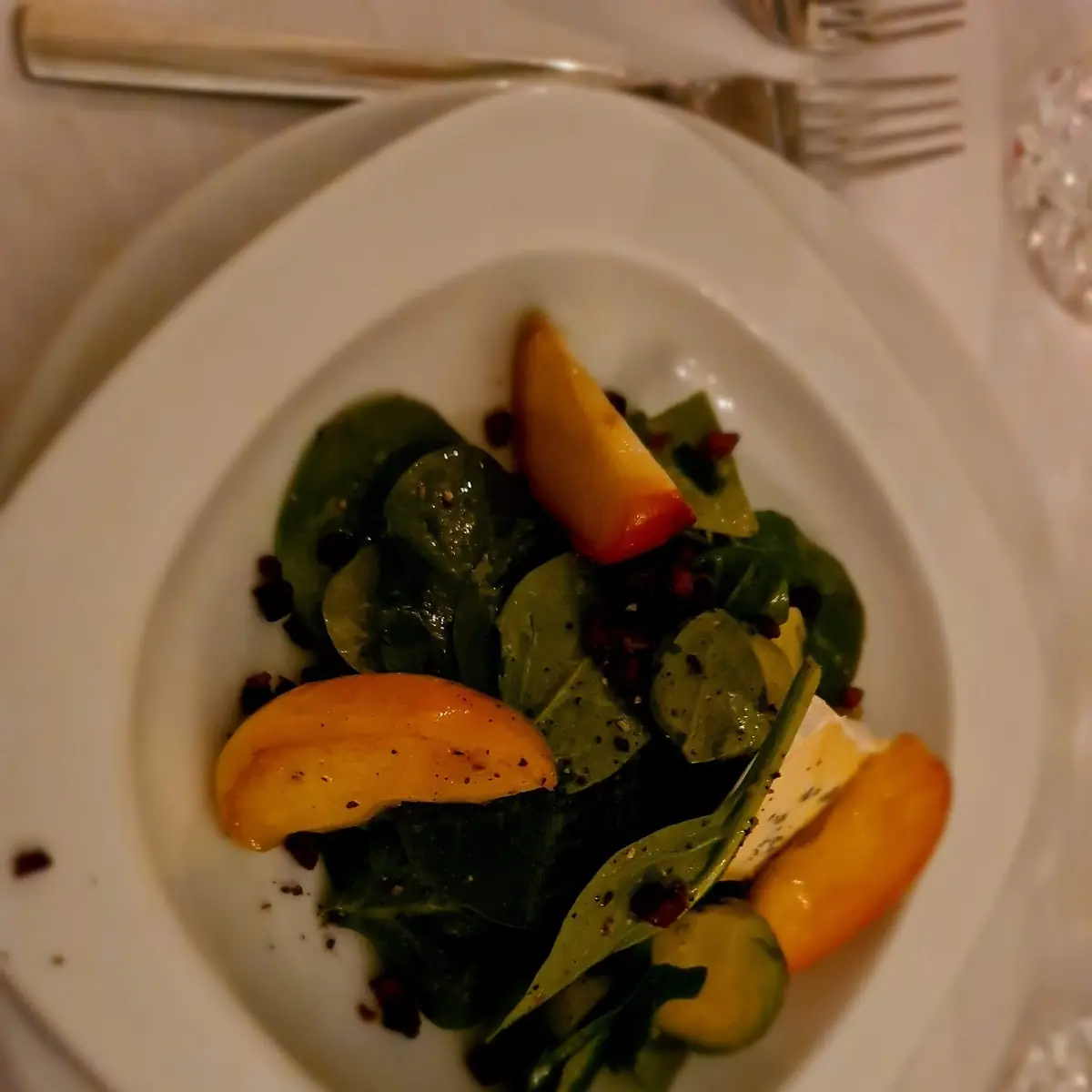 Gemischter Salat Mit Apfelspalten