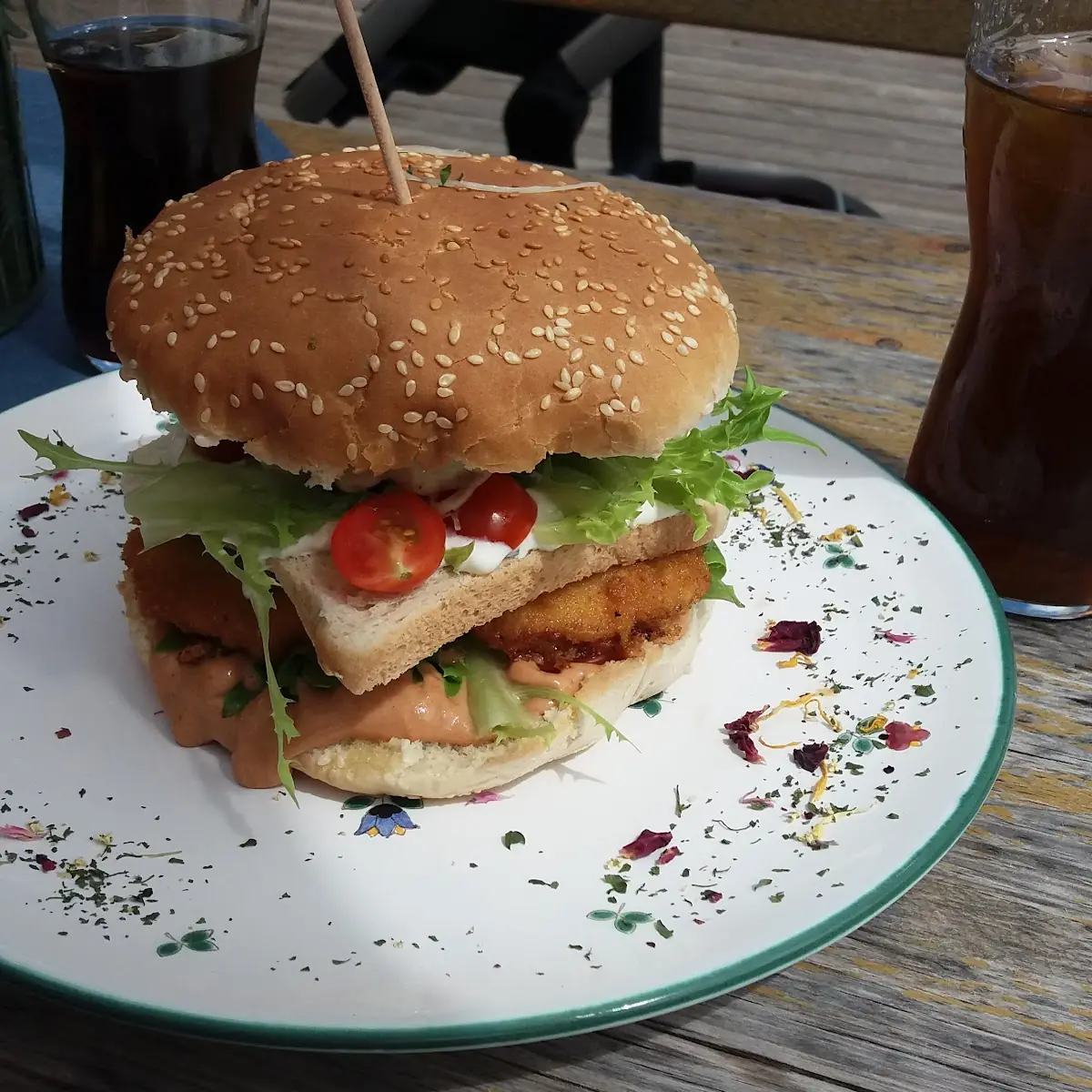 Doppelter Ossmann-burger
