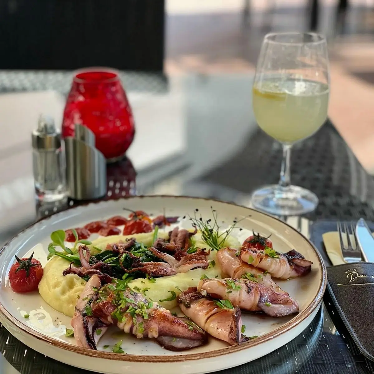 Gegrillte Calamari