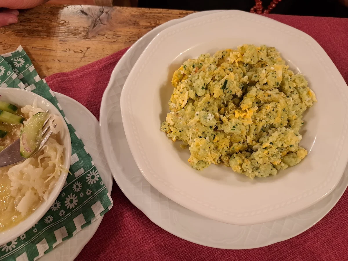 Wildkräuter Spätzle