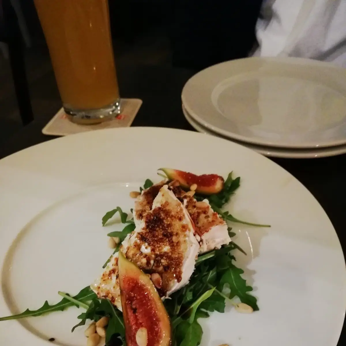 Karamellisierter Ziegenkäse Mit Feigen