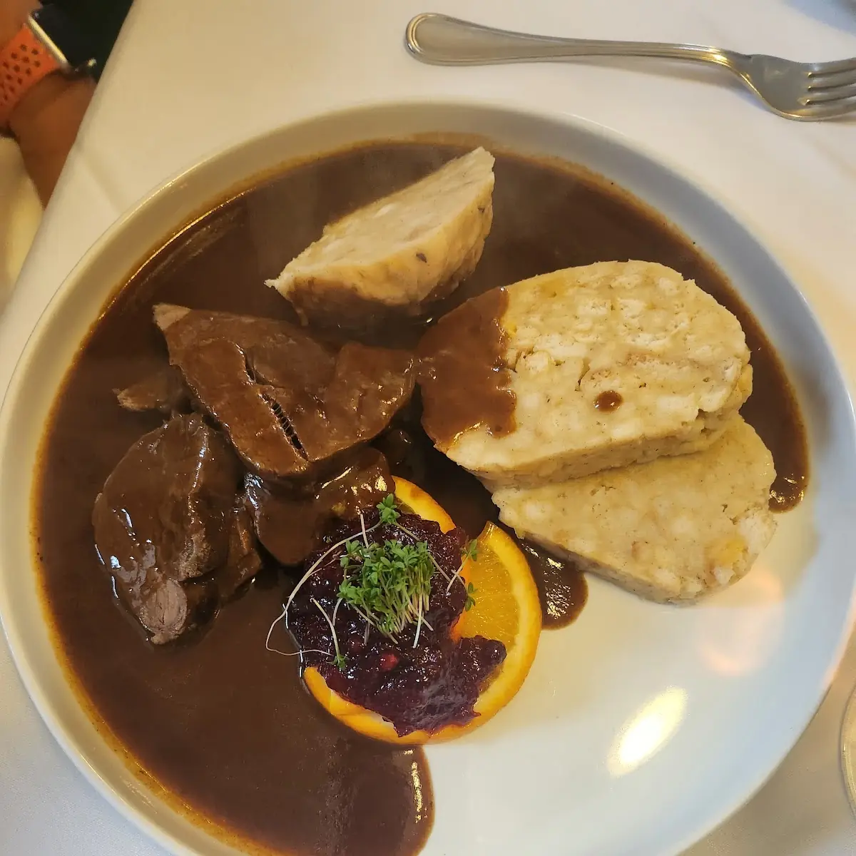 Hirschbraten