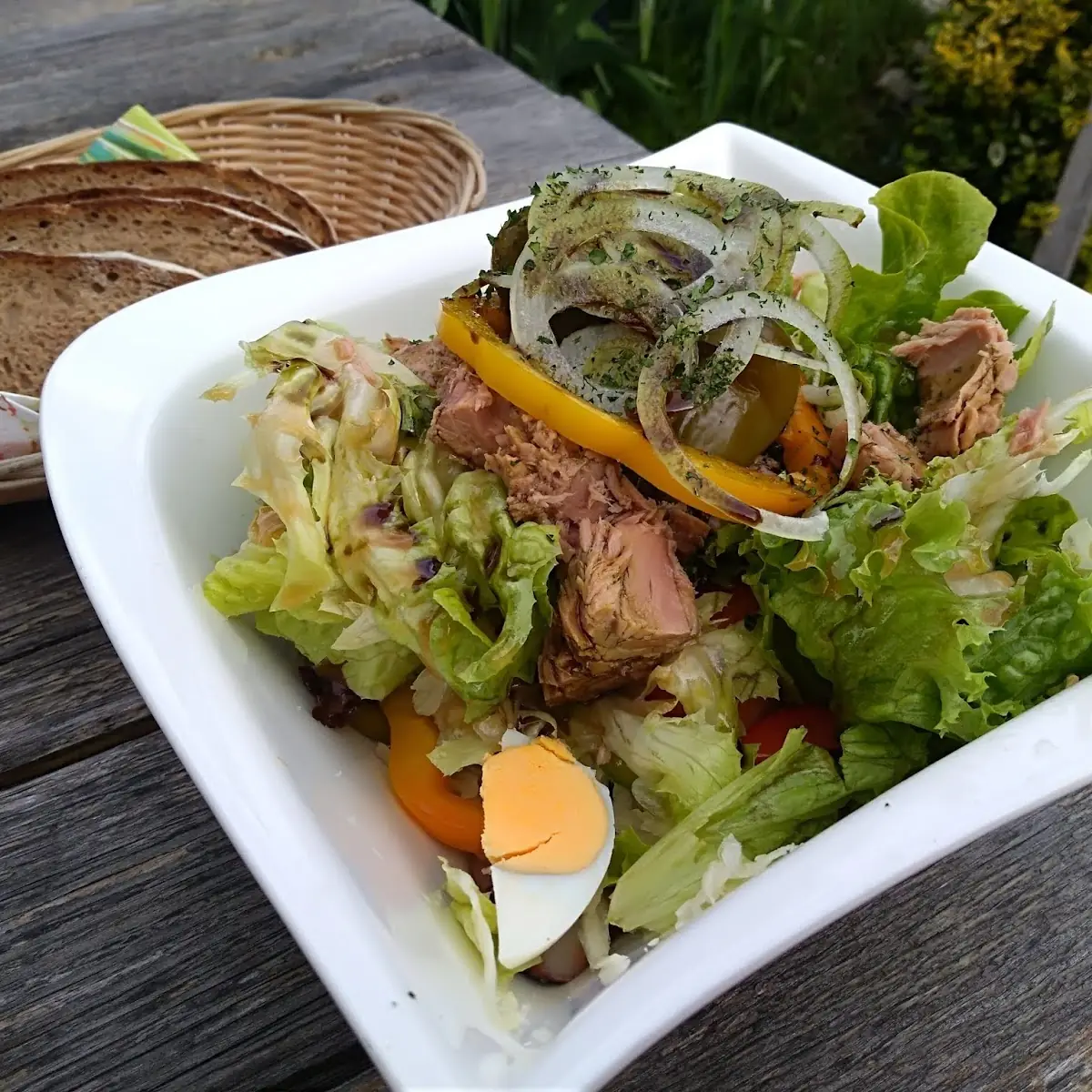 Blattsalat Mit Thunfisch