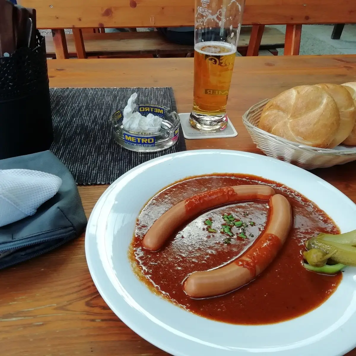 Frankfurter Mit Saft
