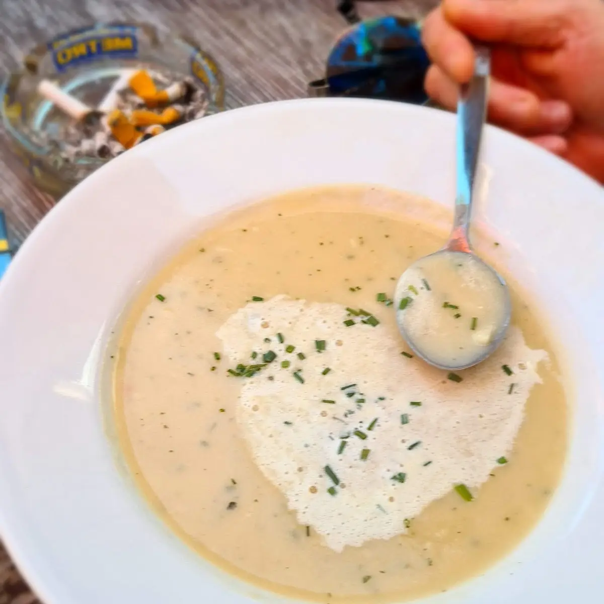 Kürbiscremesuppe