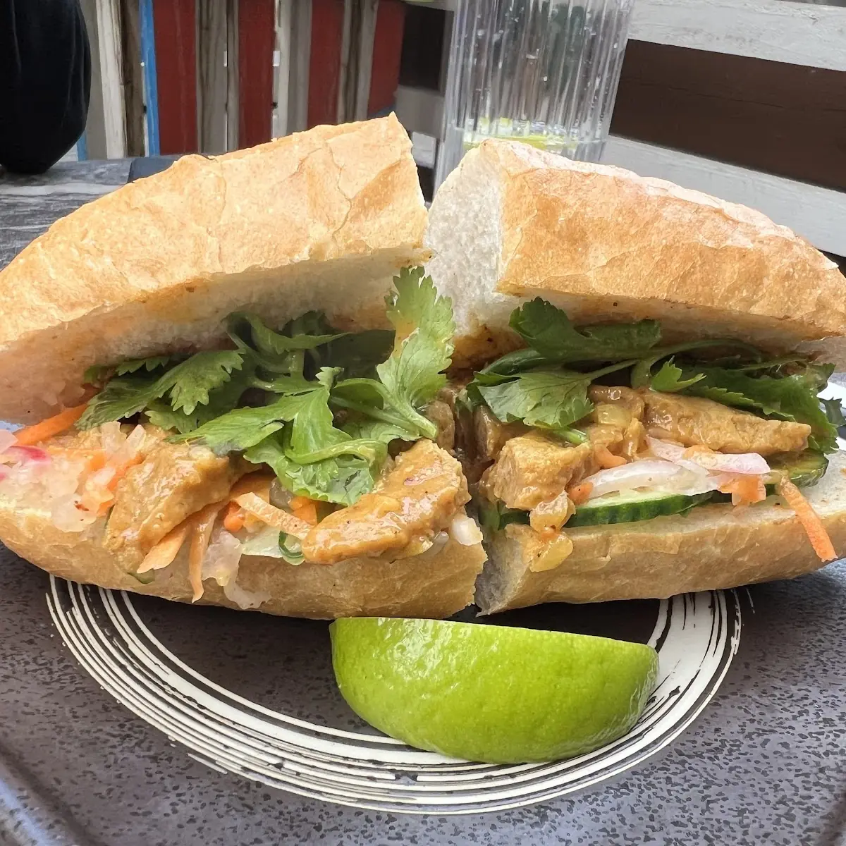 Vegan Curry Chicken Sommerrolle