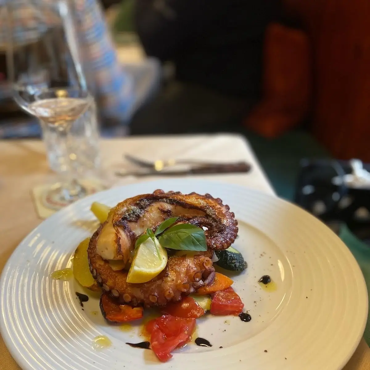 Oktopus Gegrillt