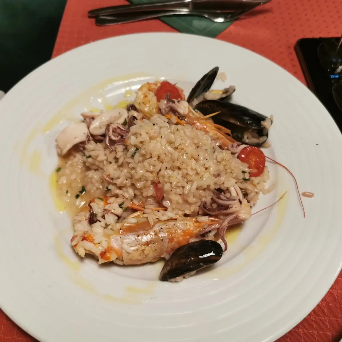 Risotto Mit Meeresfrüchten