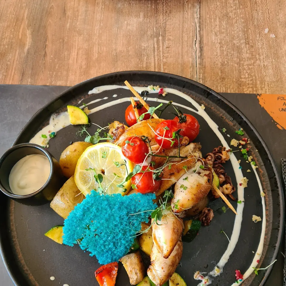 Gefüllte Calamari