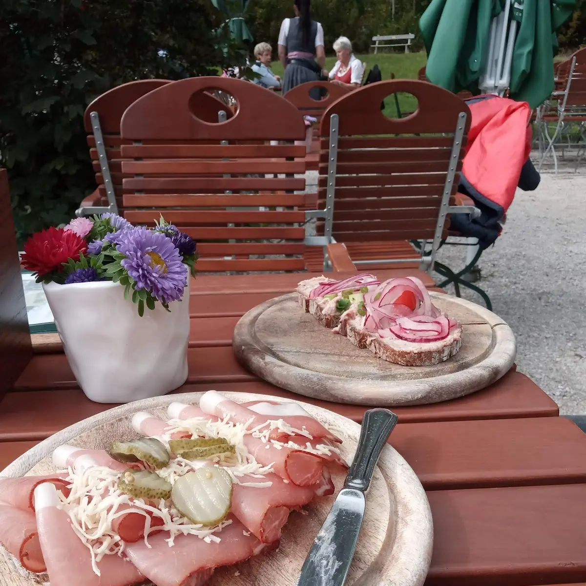 Speckbrot Und Verhackertbrot
