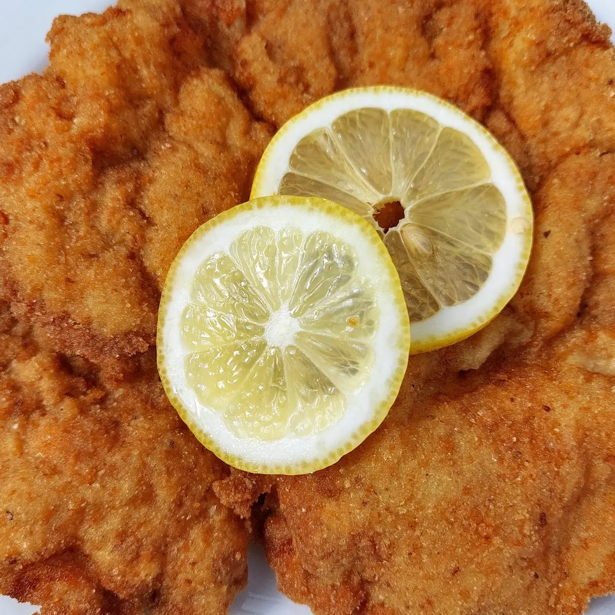 Schnitzel Gebacken Vom Schwein