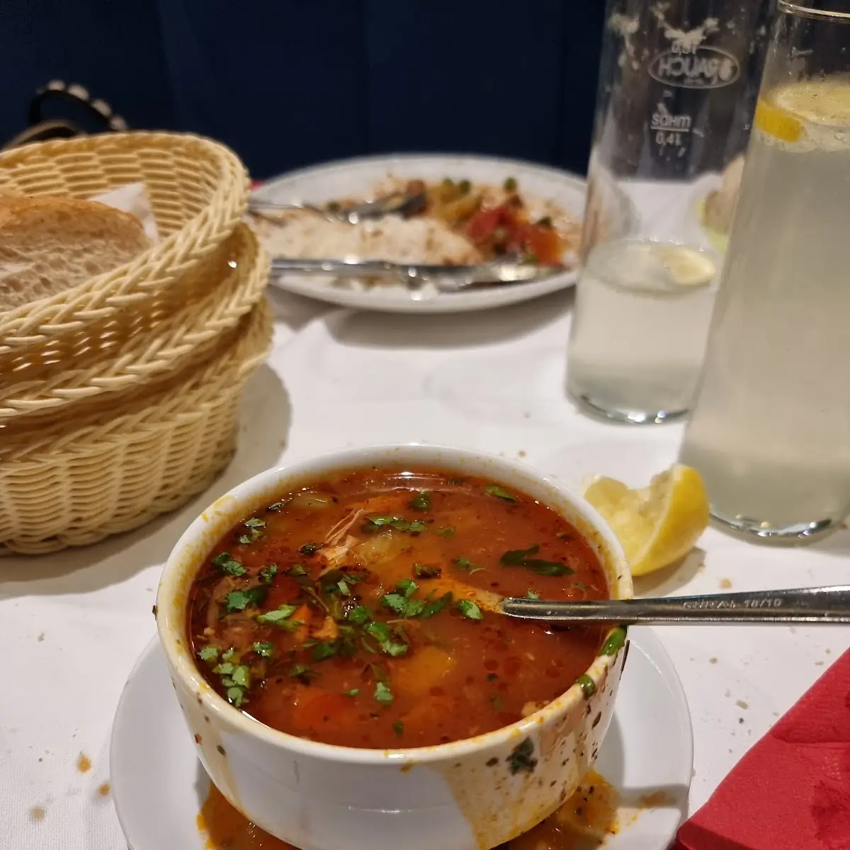 Hühnersuppe