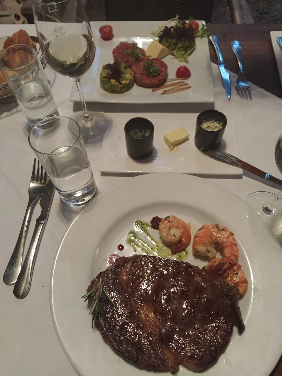 Ribeye Steak Surf and Turf