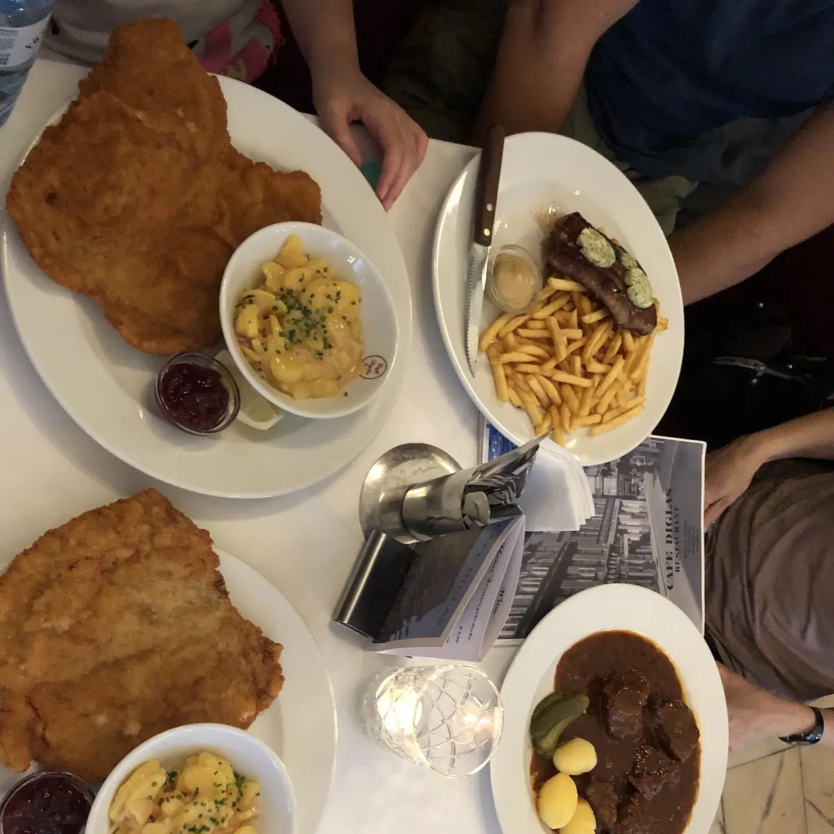 Original Wiener Schnitzel With Roasted Potatoes