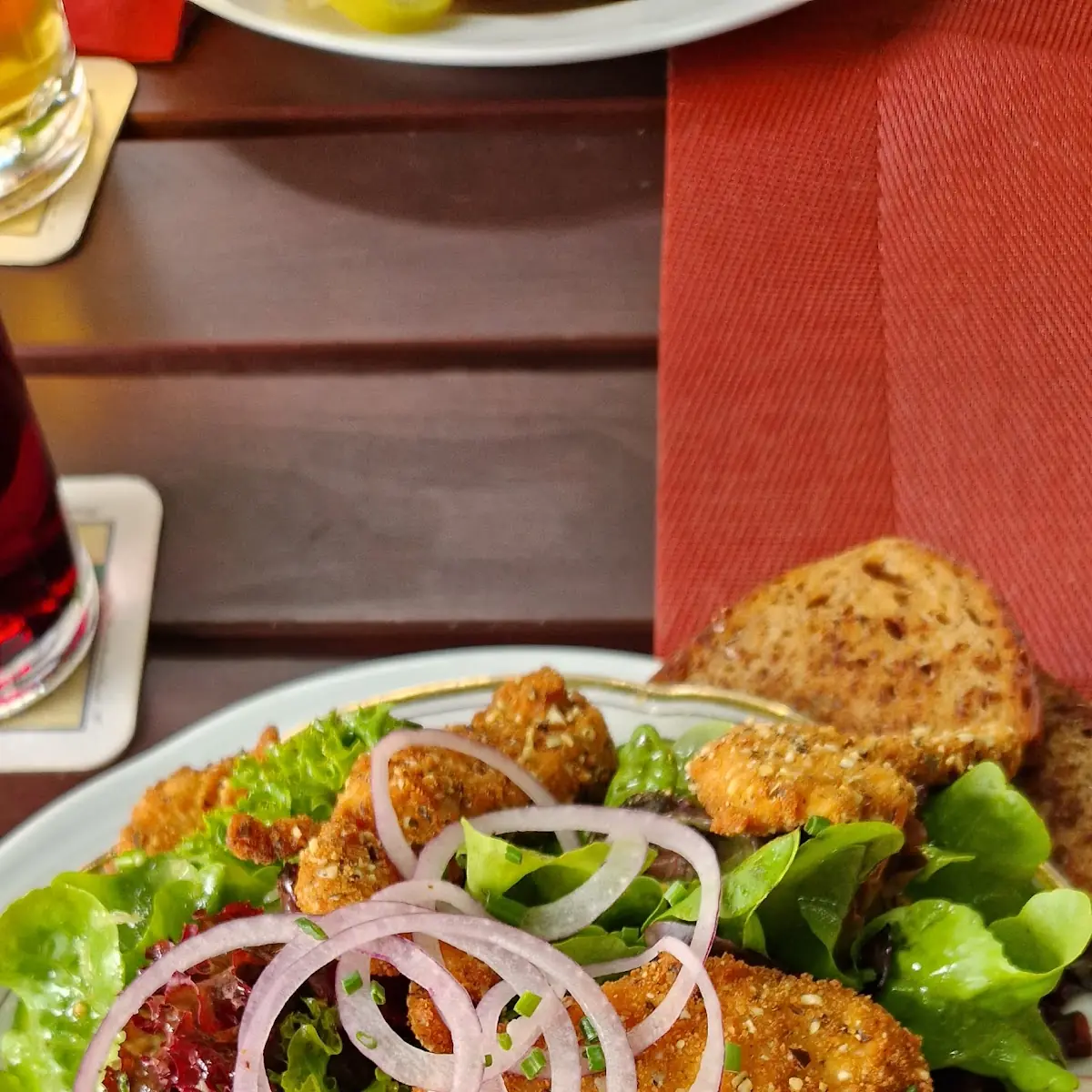 Backhendlsalat
