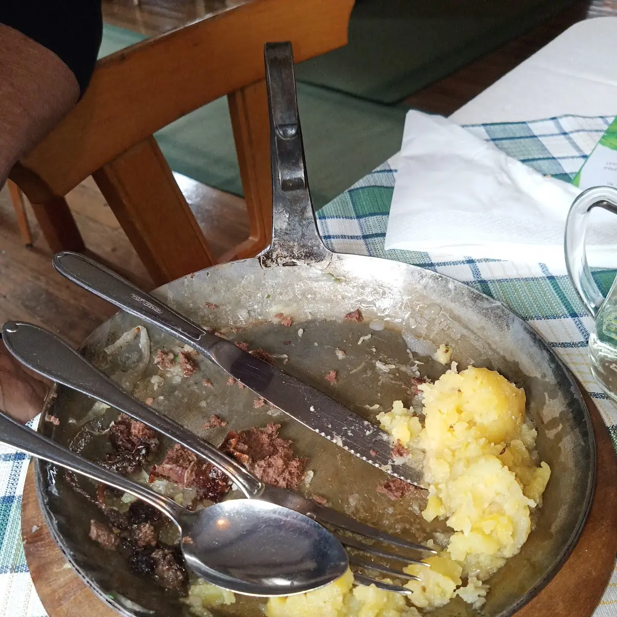 Blutwurst Mit Kartoffel Und Kraut
