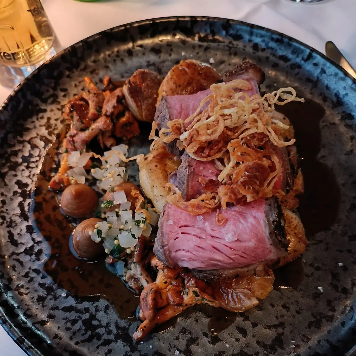 Schwammerlrostbraten