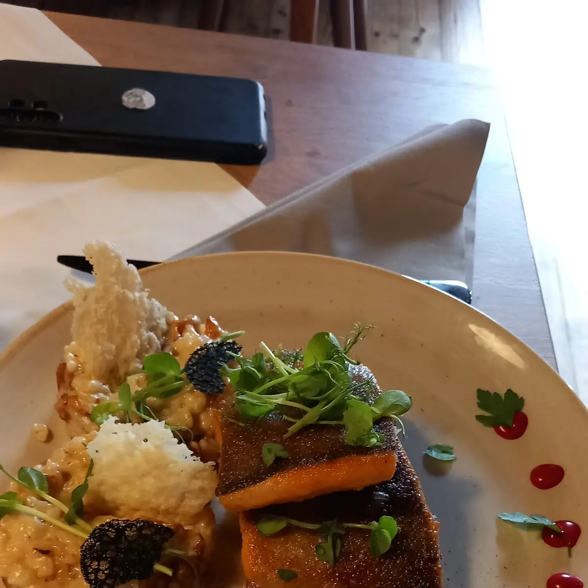 Forellenfilet Mit Eierschwammerl-risotto