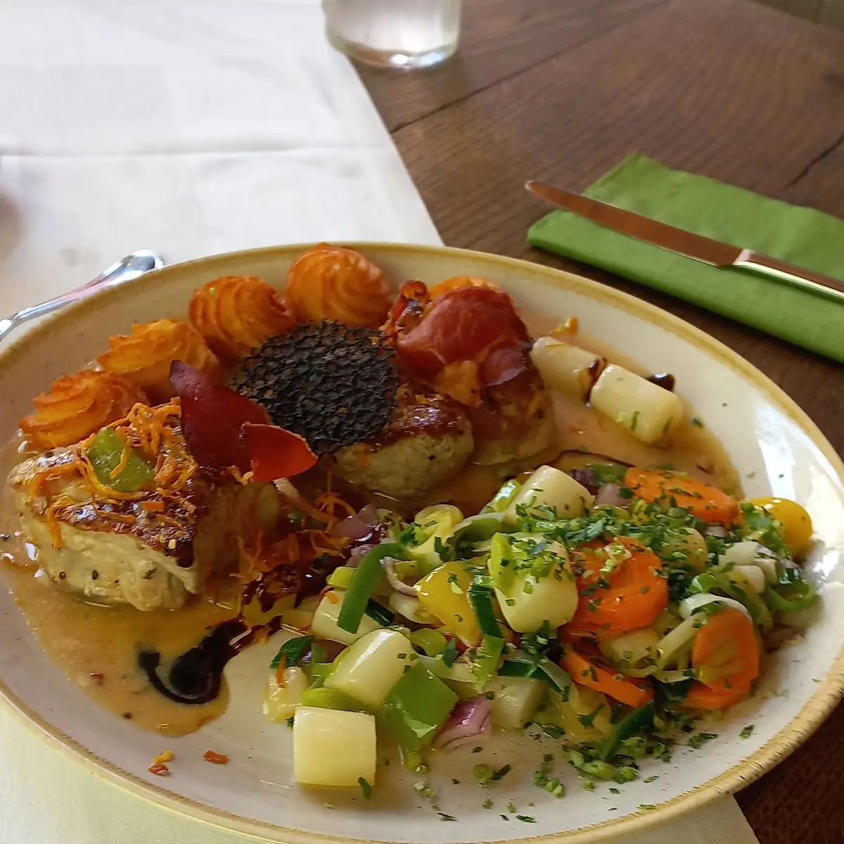 Schweinsmedaillon