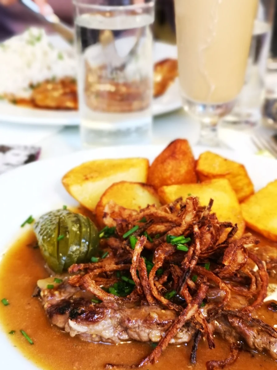 Zwiebelrostbraten