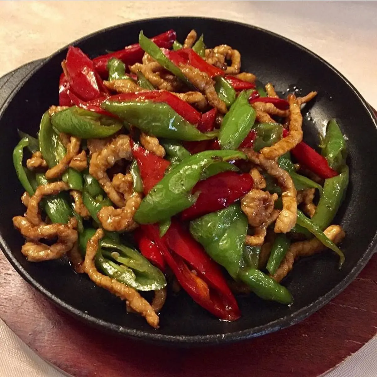 Rindfleisch Mit Chili
