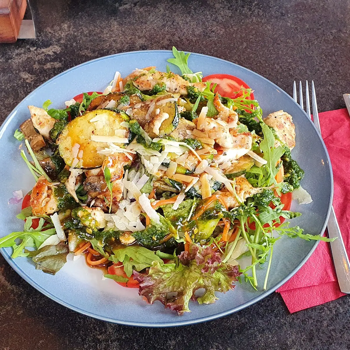 Insalate Pollo, giraSole
