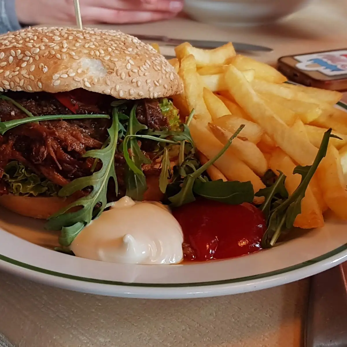 Pulled Pork Burger