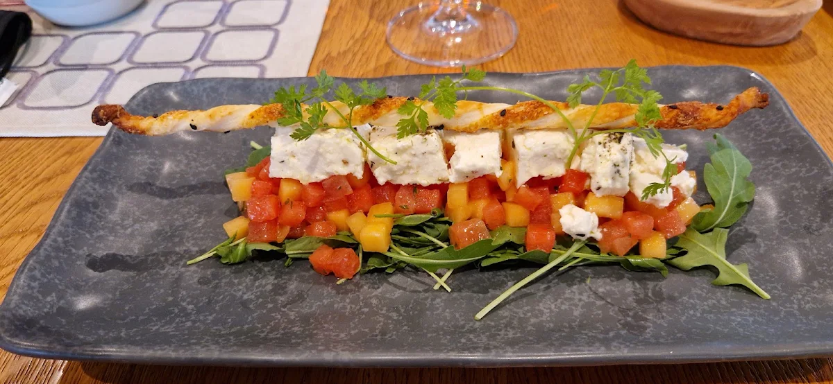 Melone Mit Schagskäse