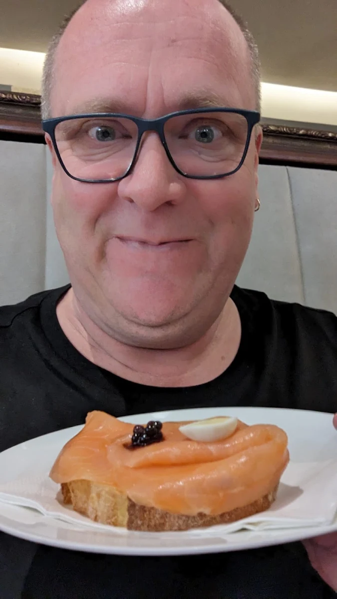 Lachsbrötchen