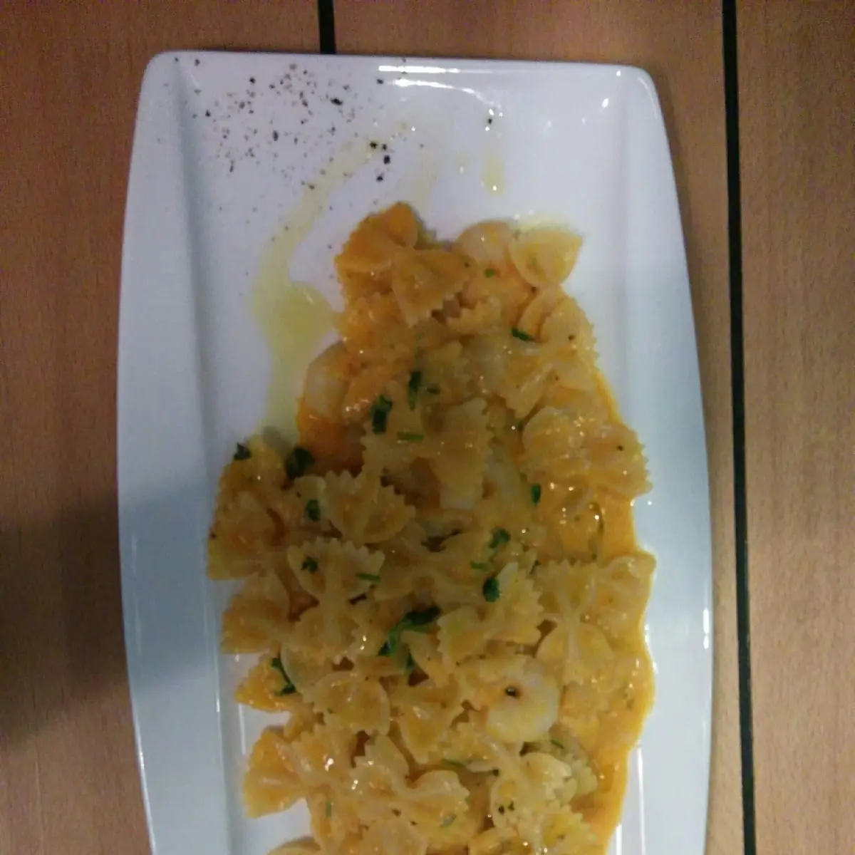 Pasta Mit Schrimps