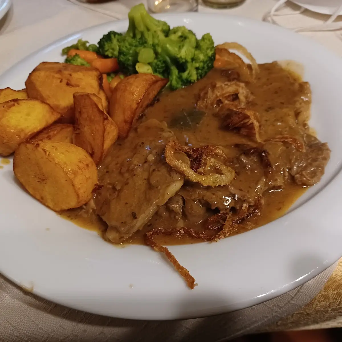 Zwiebelrostbraten
