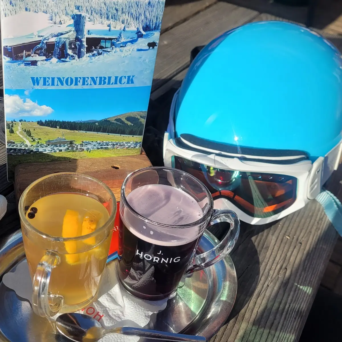 Heißer Gin Mit Apfelstrudel