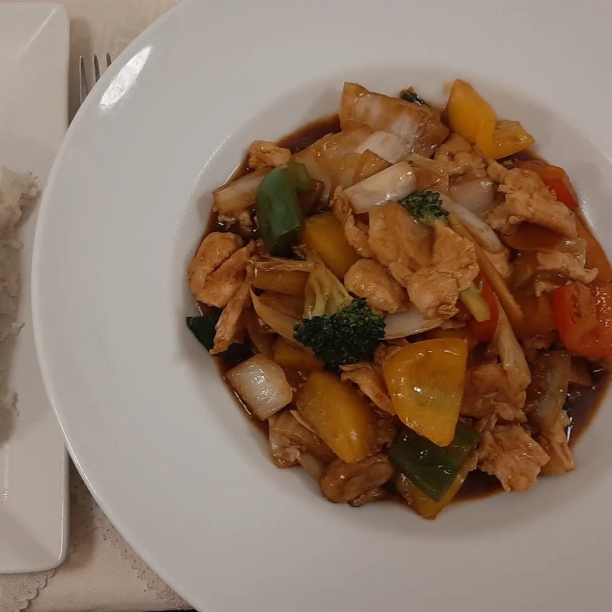 Hühnerfleisch M Gemüse
