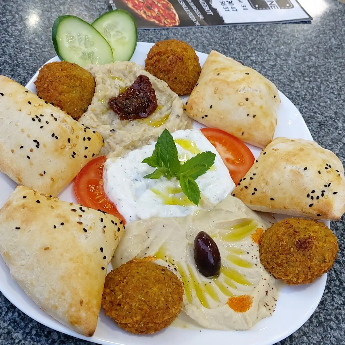 Orientalischer Vorspeisen
