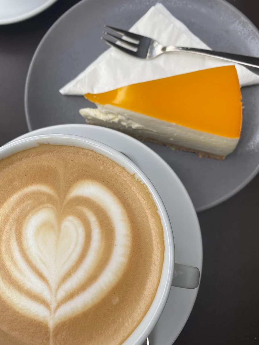Café Latte & Maracuja Cheesecake