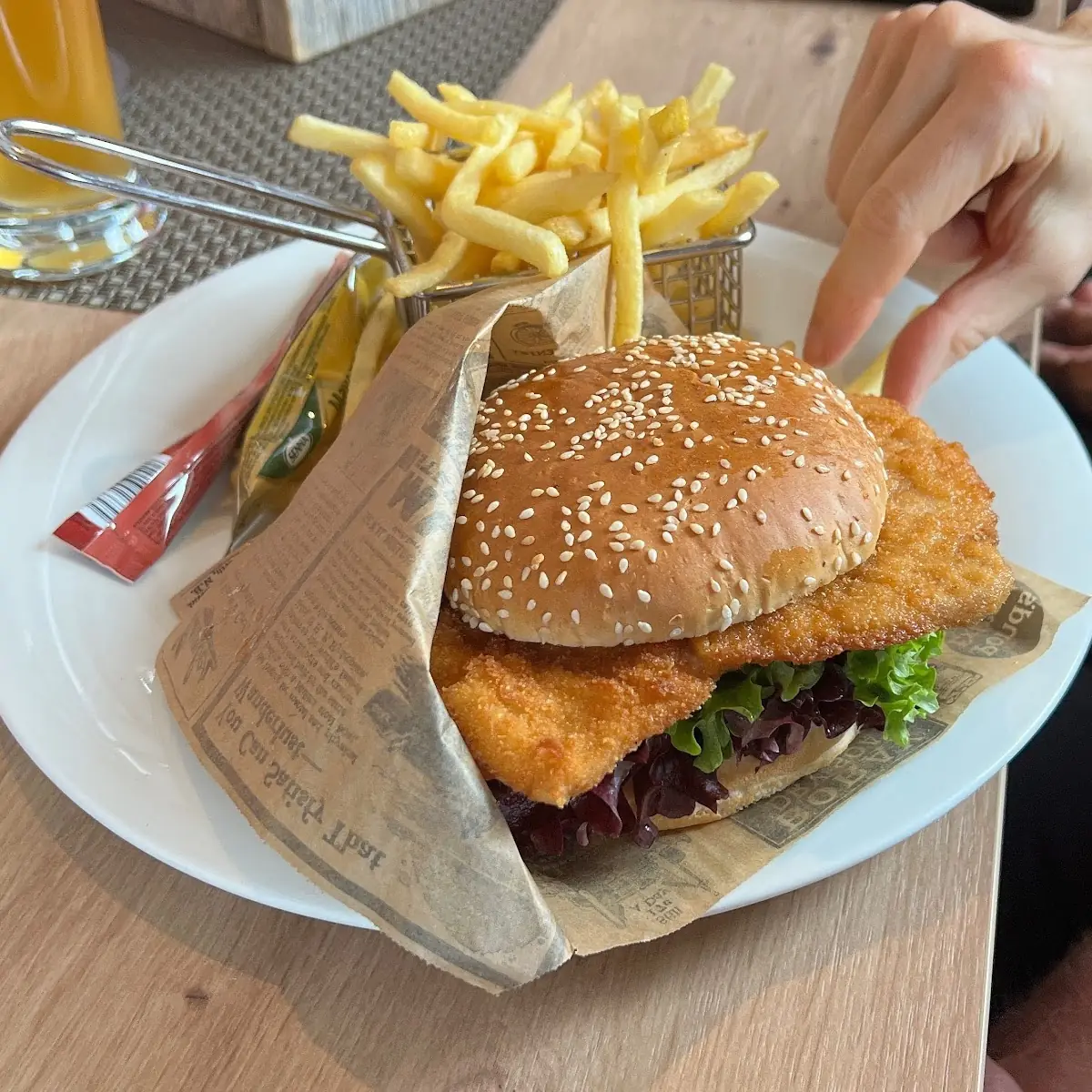 Burger Menü
