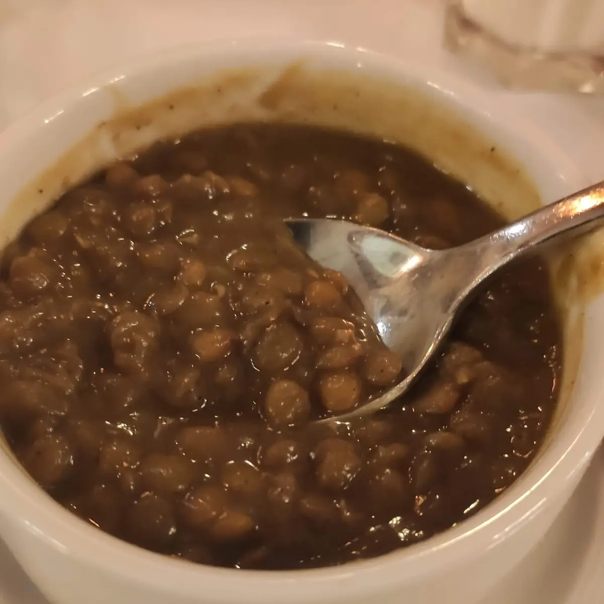Linsensuppe