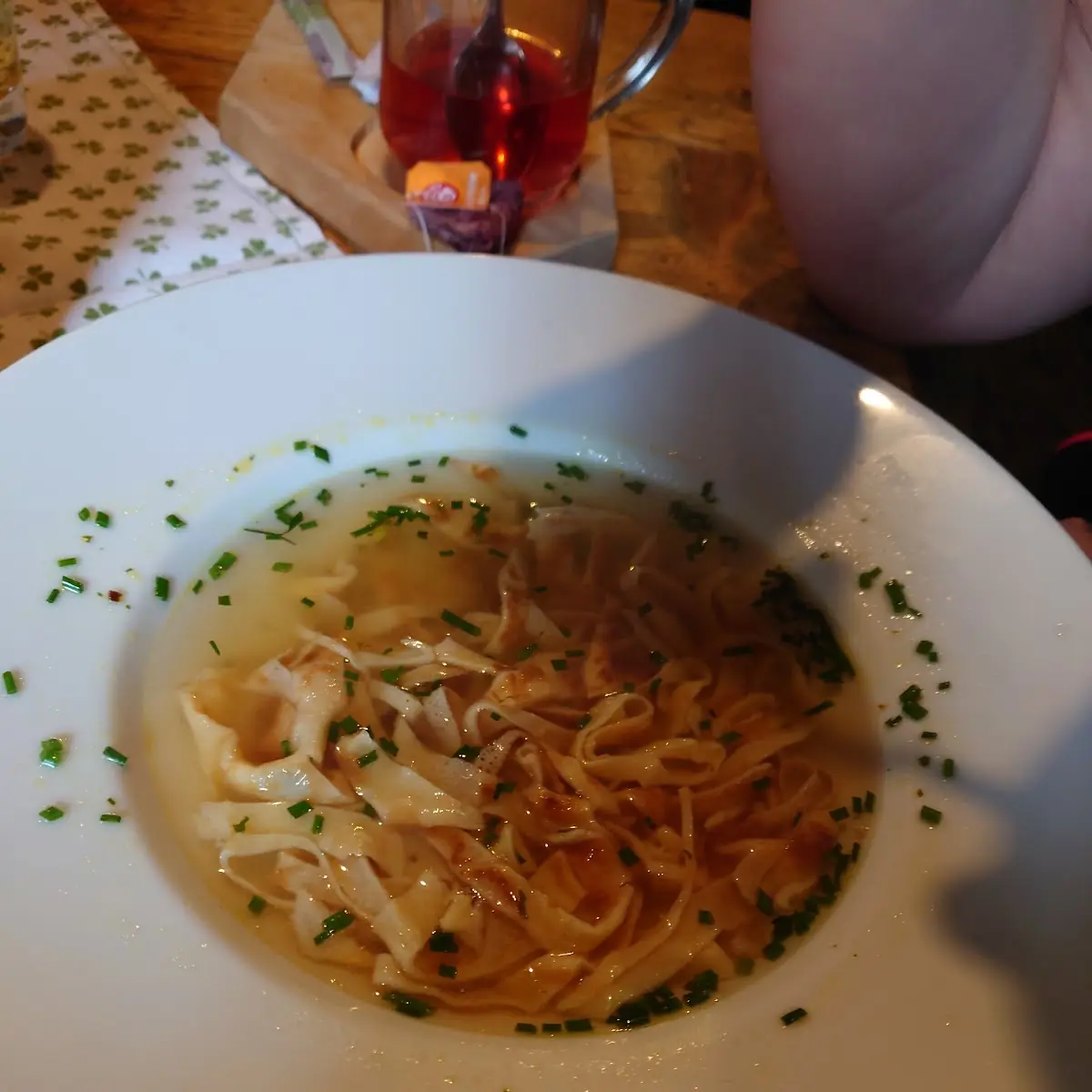 Polévka S Fritatovymi Nudlemi