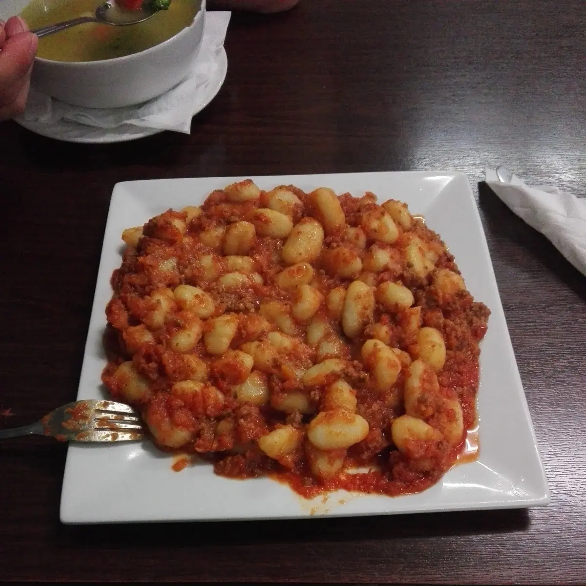 Gnocchi With Ragù