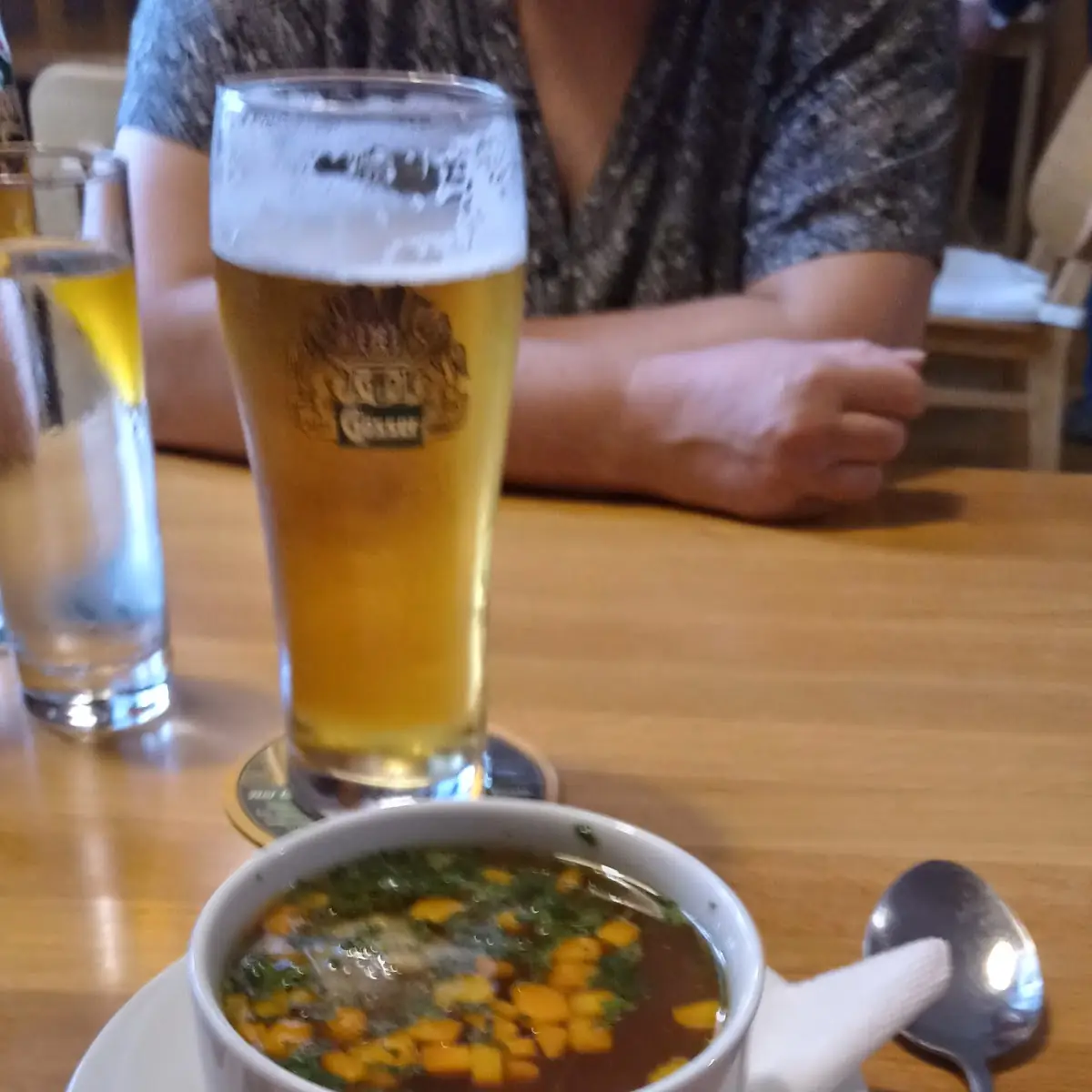Rindssuppe Mit Leberknödeln