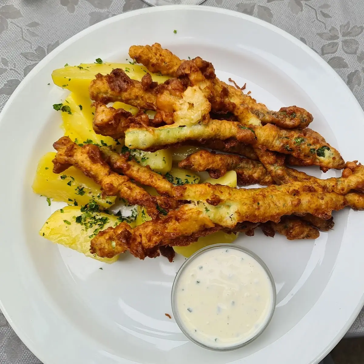 Spargel Gebacken