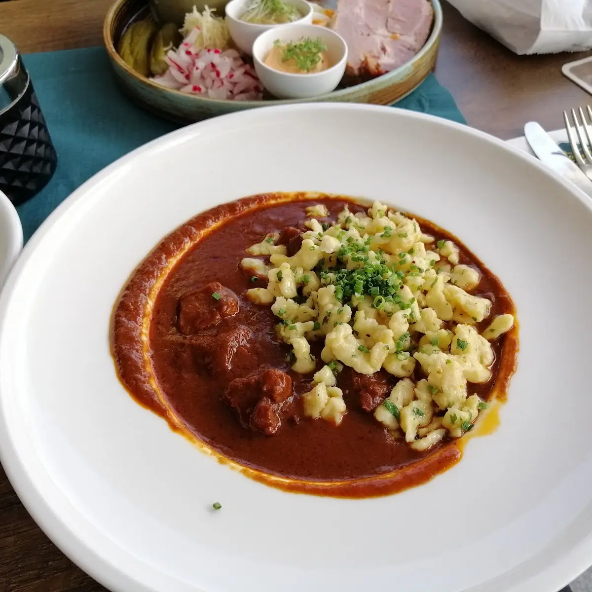 Rieder Biergulasch