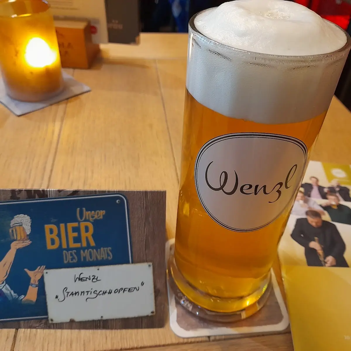 Wenzl Bier Frisch Gezapft
