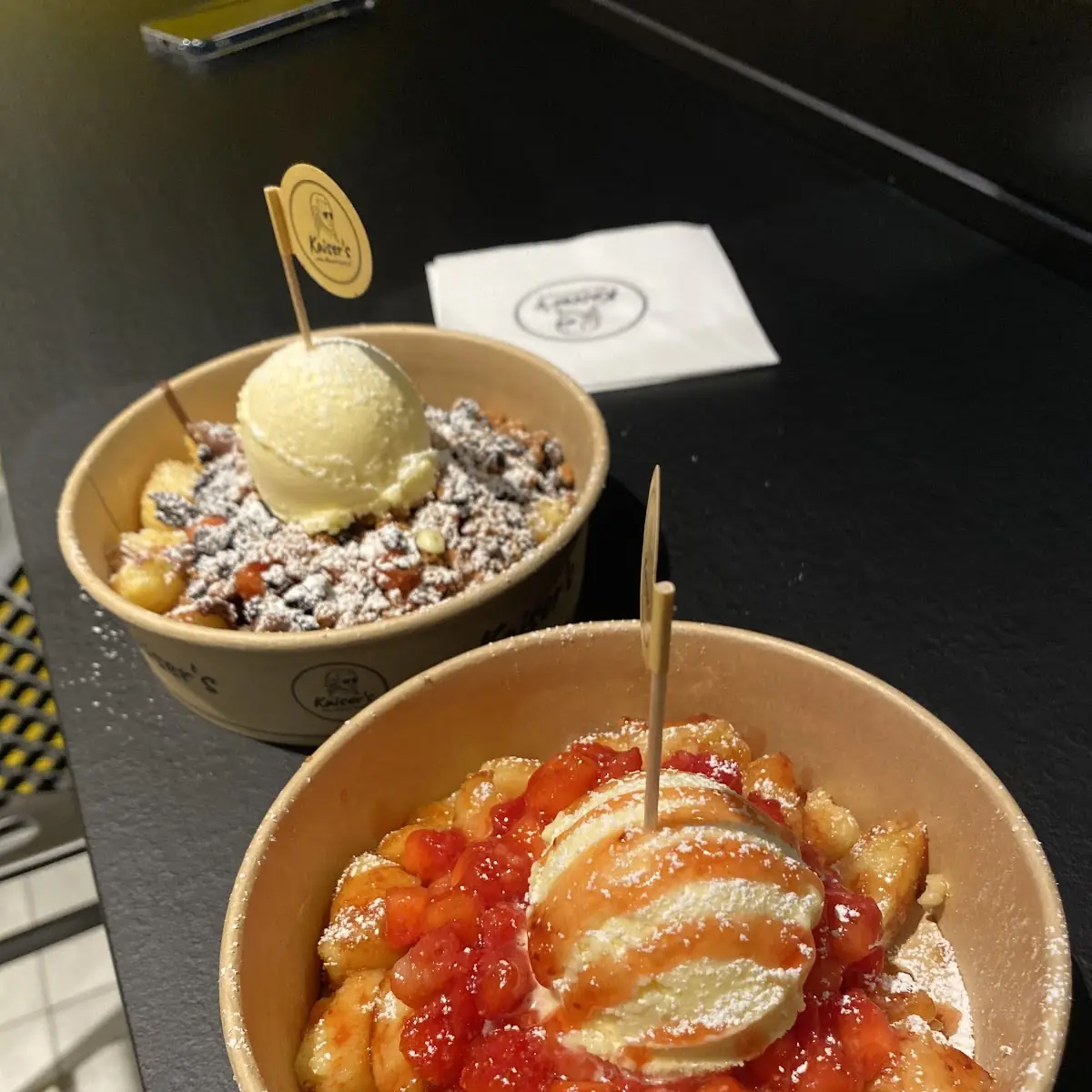 Kaiser's Nutella-lotus-vanille Kaiserschmarrn