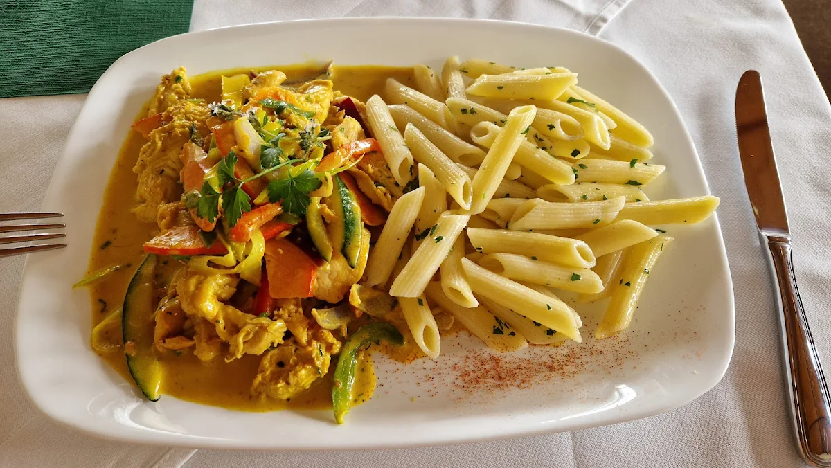 Hühnergeschnetzeltes Curry